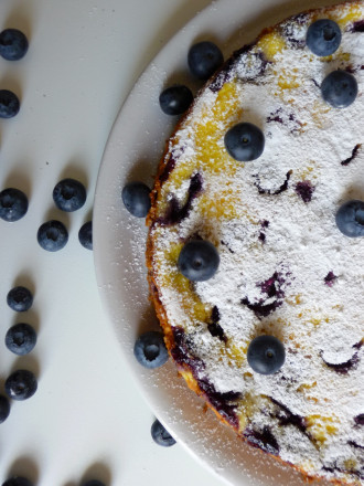 blueberries-cheesecake